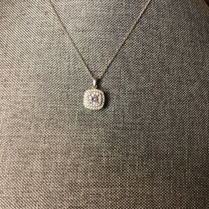 Dazzling Silver Pendant Necklace
